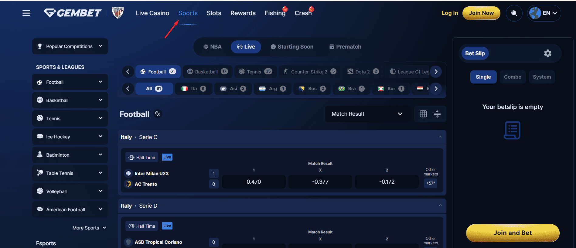 gembet sports